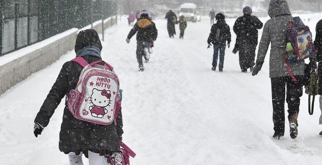 Yurtta kar yağışı etkili: İşte okulların tatil olduğu iller