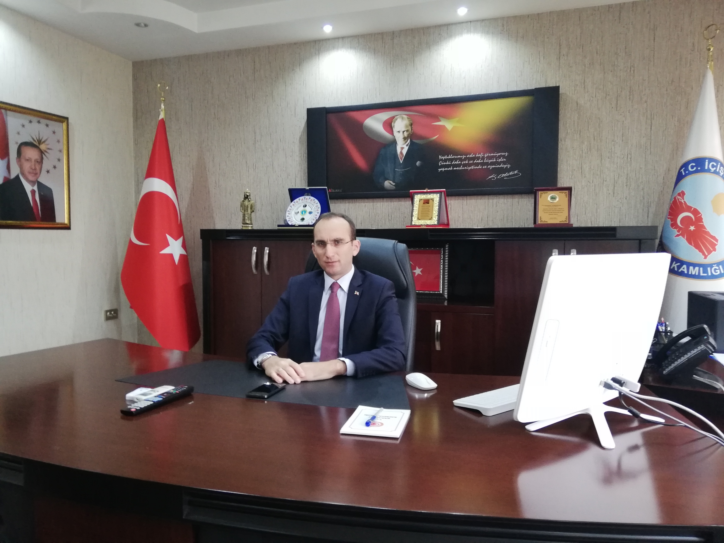 Kaymakam Sarıdoğan: ” İLKELERİNDEN VAZGEÇMEYECEĞİZ.”