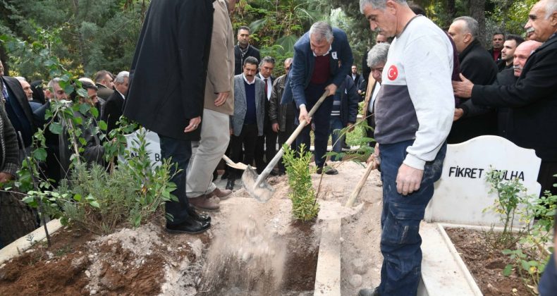 Zeydan Karalar’ın kayınbabası Yunus Badur, toprağa verildi.
