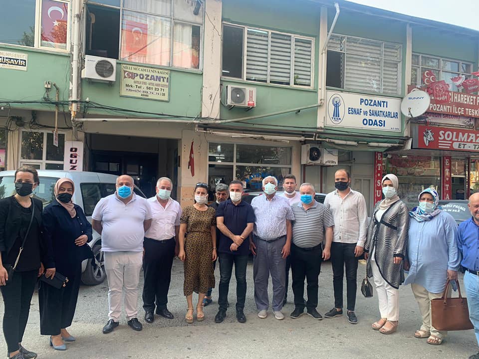 MİLLET VEKİLİ DAĞLI’DAN POZANTI ZİYARETİ