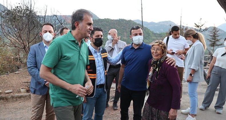 YÜREĞİR BELEDİYESİ’NDEN YANGINDA ZARAR GÖRENLERE DESTEK