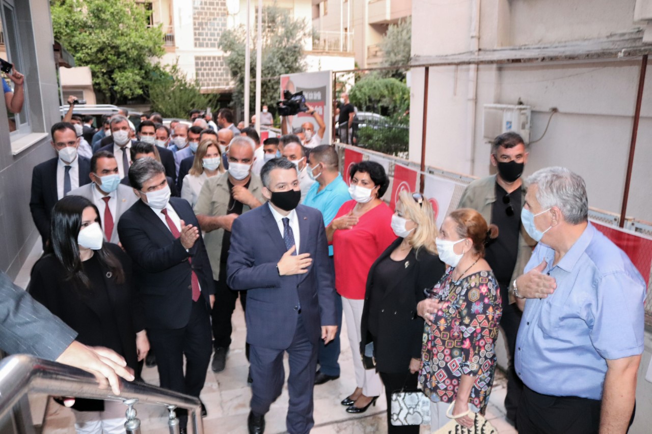 Pakdemirli ve Sarıeroğlu’ndan MHP Adana İl’e Ziyaret