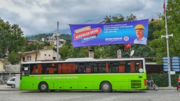 BÜYÜKŞEHİR BELEDİYESİ’NDEN POZANTI BELEDİYESİ’NE OTOBÜS