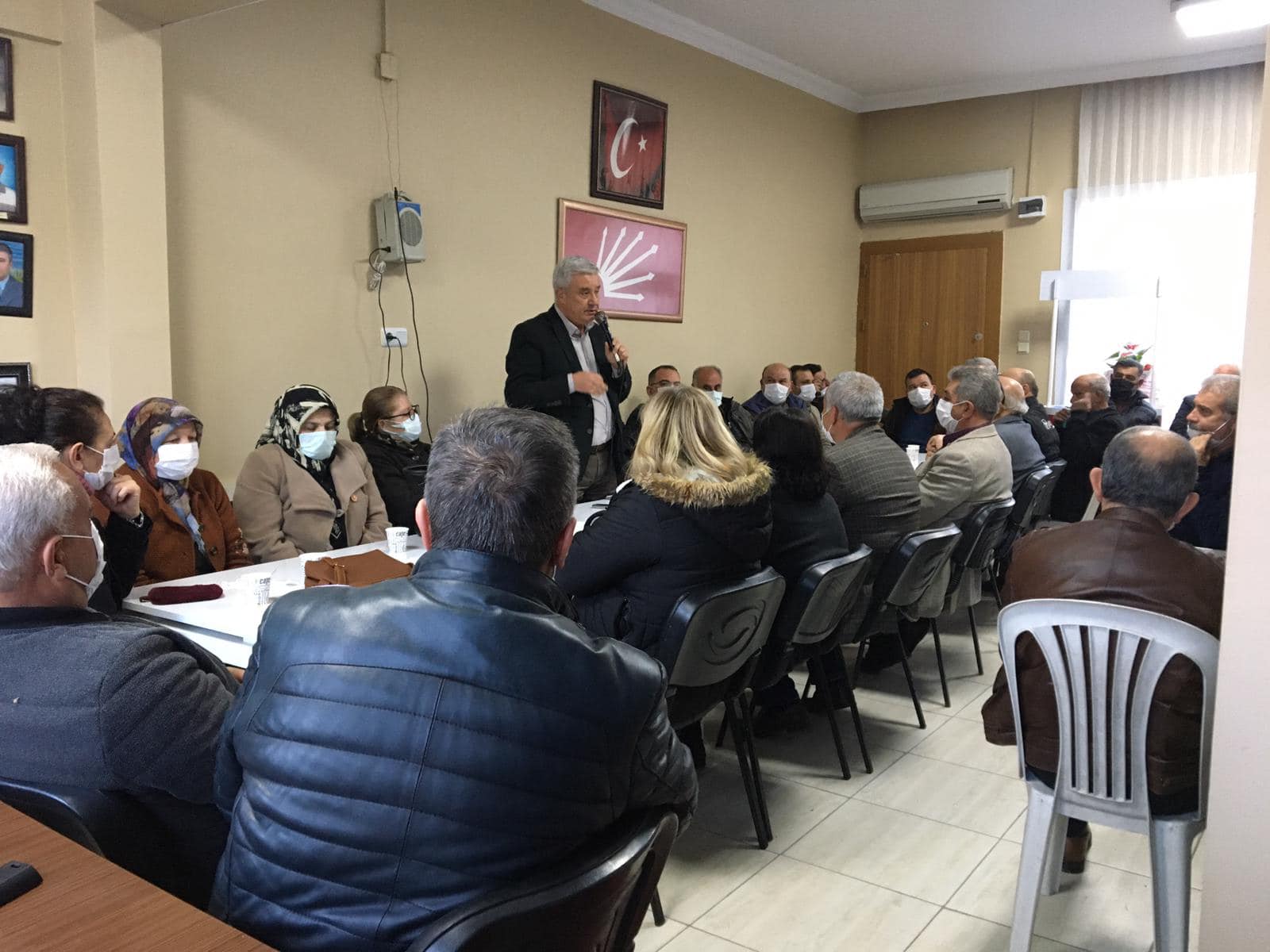 BAŞKAN ŞENOL EROĞLU’NDAN  “SEÇİME HAZIRLIK” TOPLANTISI