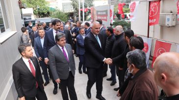 BAKAN ERSOY’DAN MHP ADANA İL’E ZİYARET