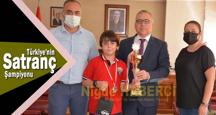 Pozantı’lı  “GÖRKEM ÜNSAL”  Satranç da Türkiye Şampiyonu