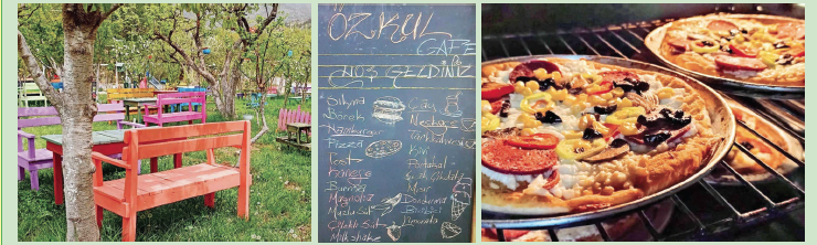 ÖZKUL PARK CAFE HİZMETE DEVAM EDİYOR