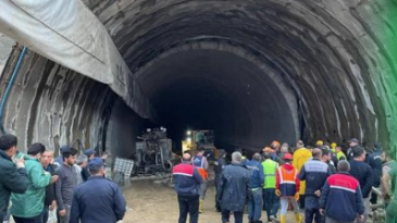 Hızlı Tren Tünelini Sel Bastı
