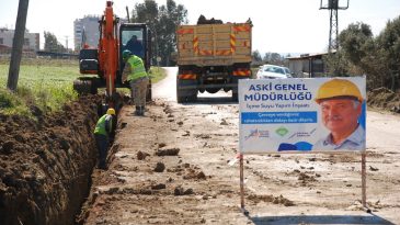 ASKİ ALT YAPI SORUNLARINI ÇÖZÜYOR