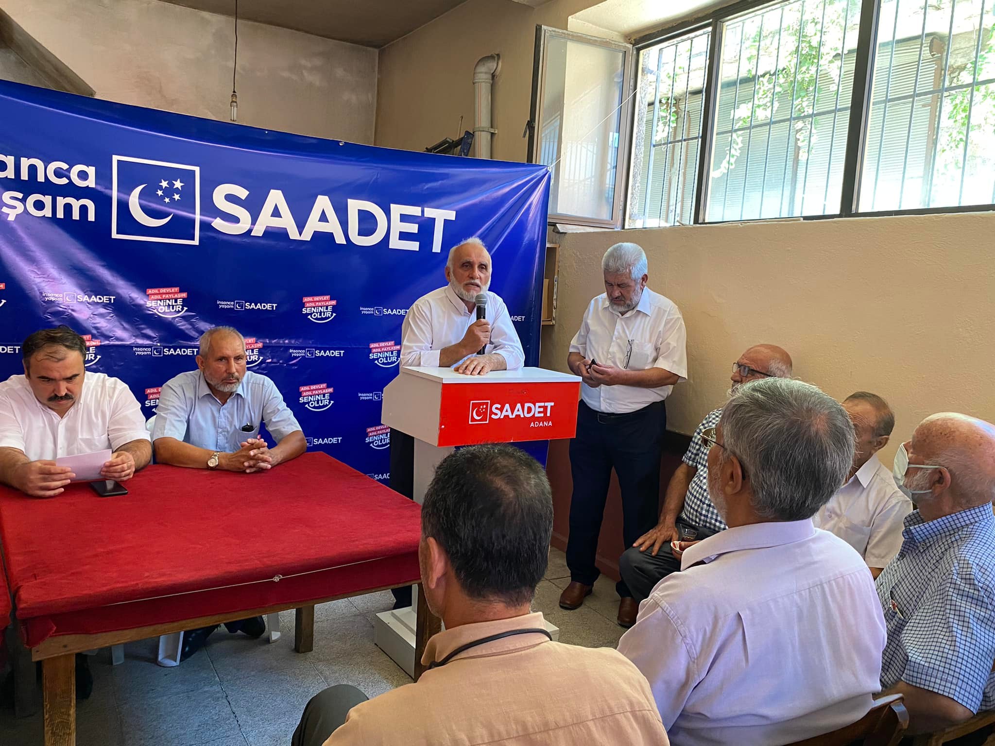 SADDET PARTİSİNİN KONGRESİ  HEYECAN İÇERİSİNDE YAPILDI.