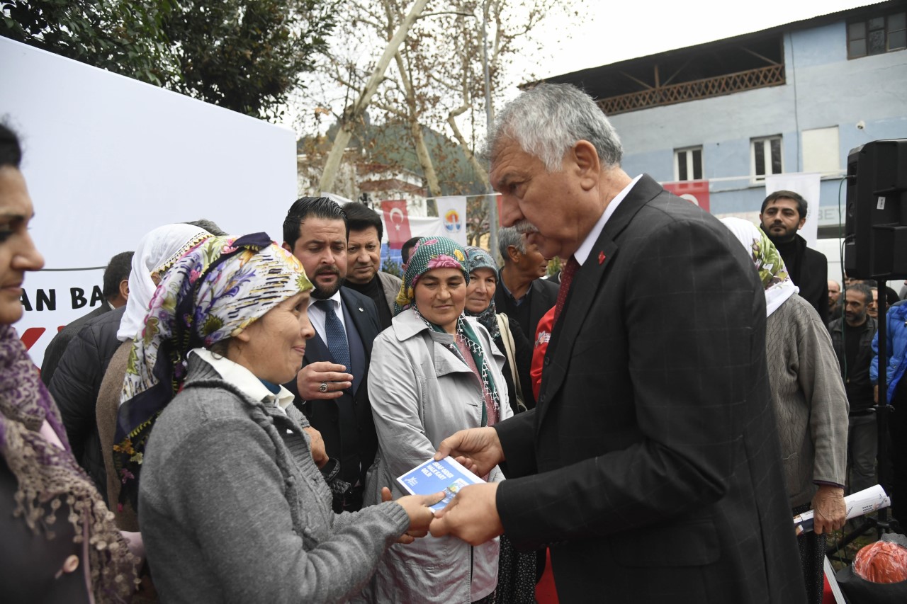 BAŞKAN KARALAR KALPLERE DOKUNUYOR.