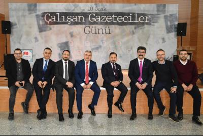 BAŞKAN ULUDAĞ’DAN GAZETECİLERE YEMEK