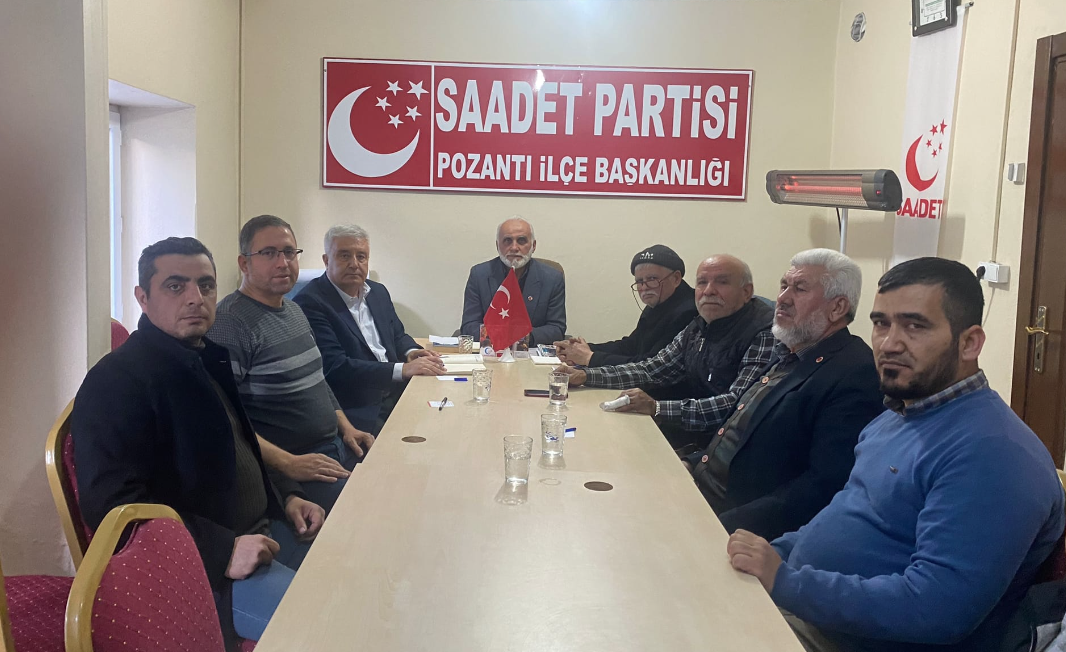 POZANTI DA MİLLET İTTİFAKI MASADA DÖRTLÜ OLARAK TOPLANDI