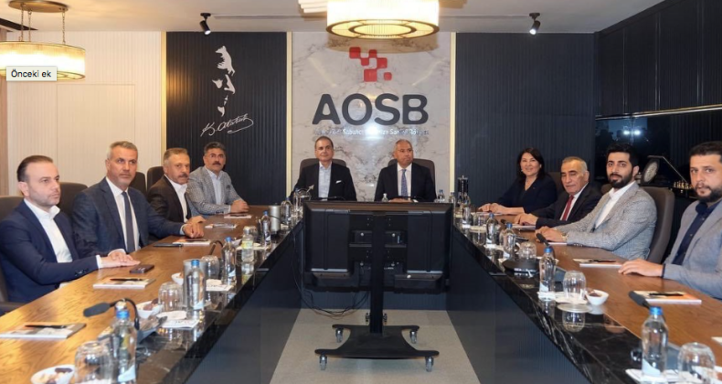 ÇELİK: “AOSB’Yİ TEBRİK EDİYORUM.”