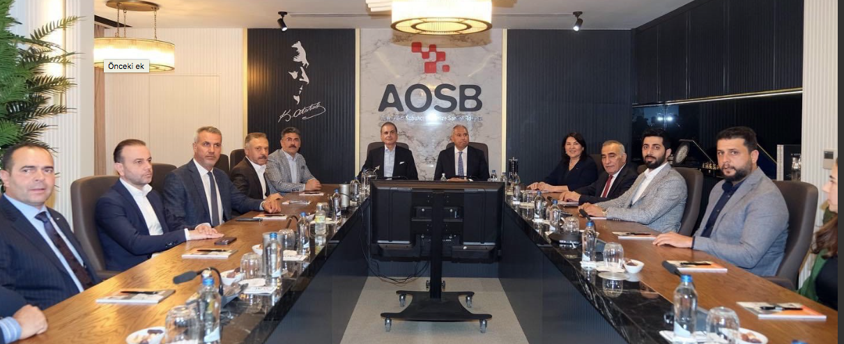 ÇELİK: “AOSB’Yİ TEBRİK EDİYORUM.”