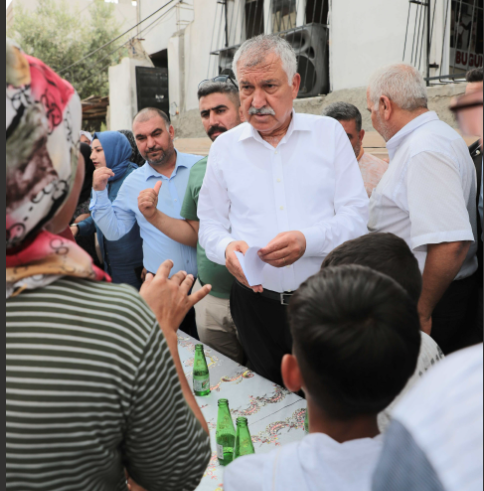 Adana Gibi Başkan hep halkın içinde
