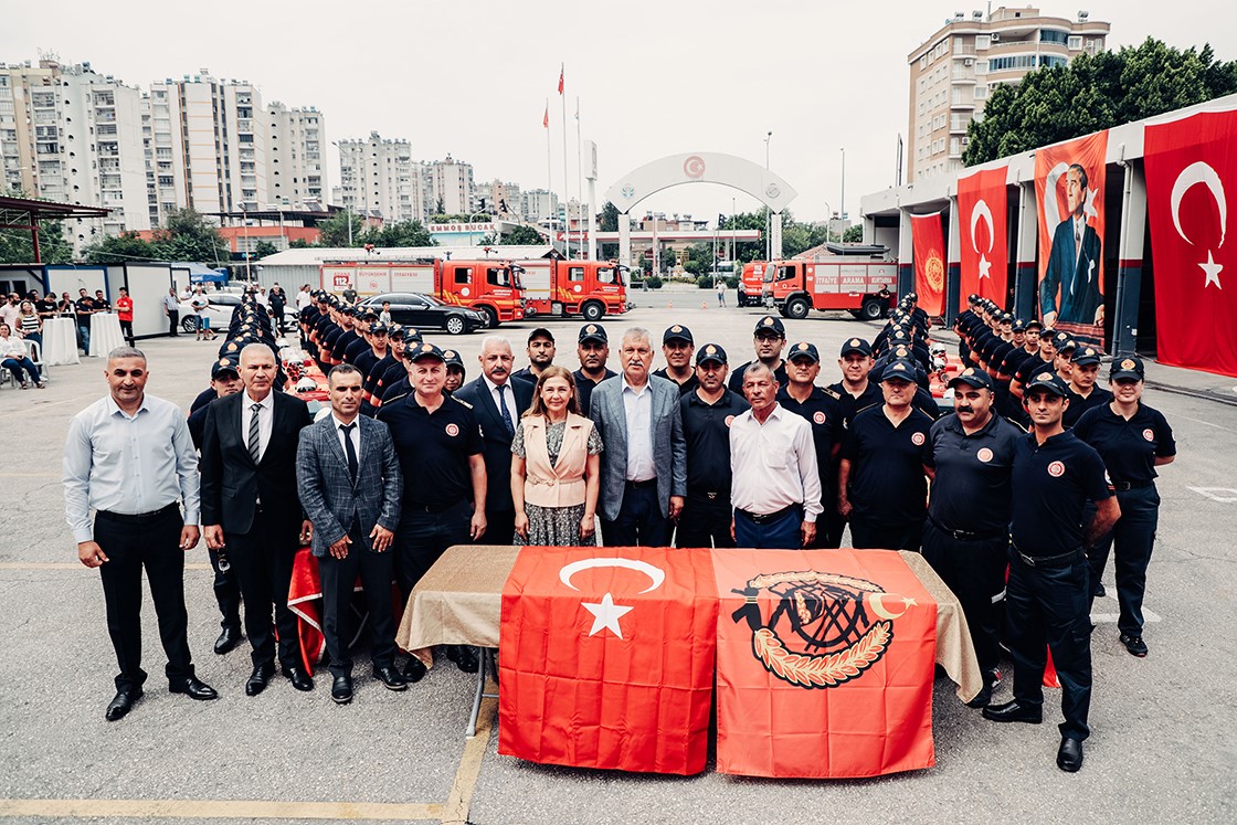 70 İtfaiye Eri Memuru Yemin Ederek Göreve Başladı
