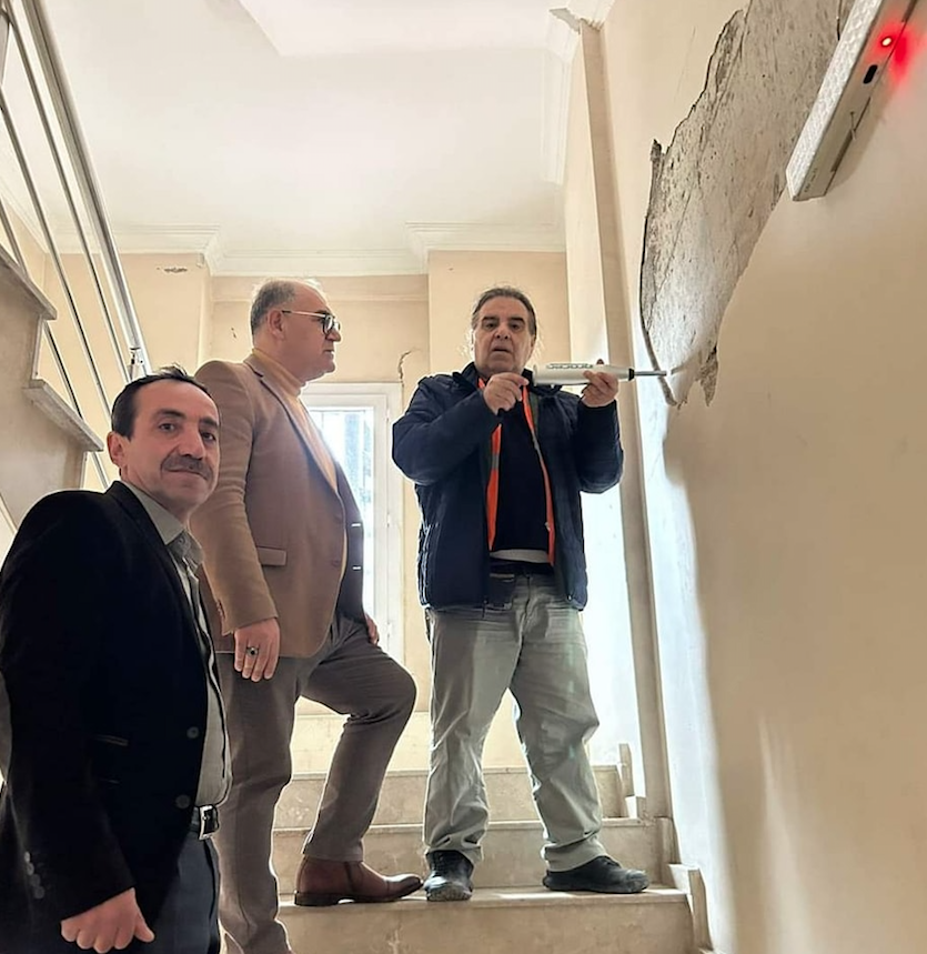 “PASAJ’IN YIKIM HAL BİNASININ İSE ÇÜRÜK RAPORU GELDİ.”