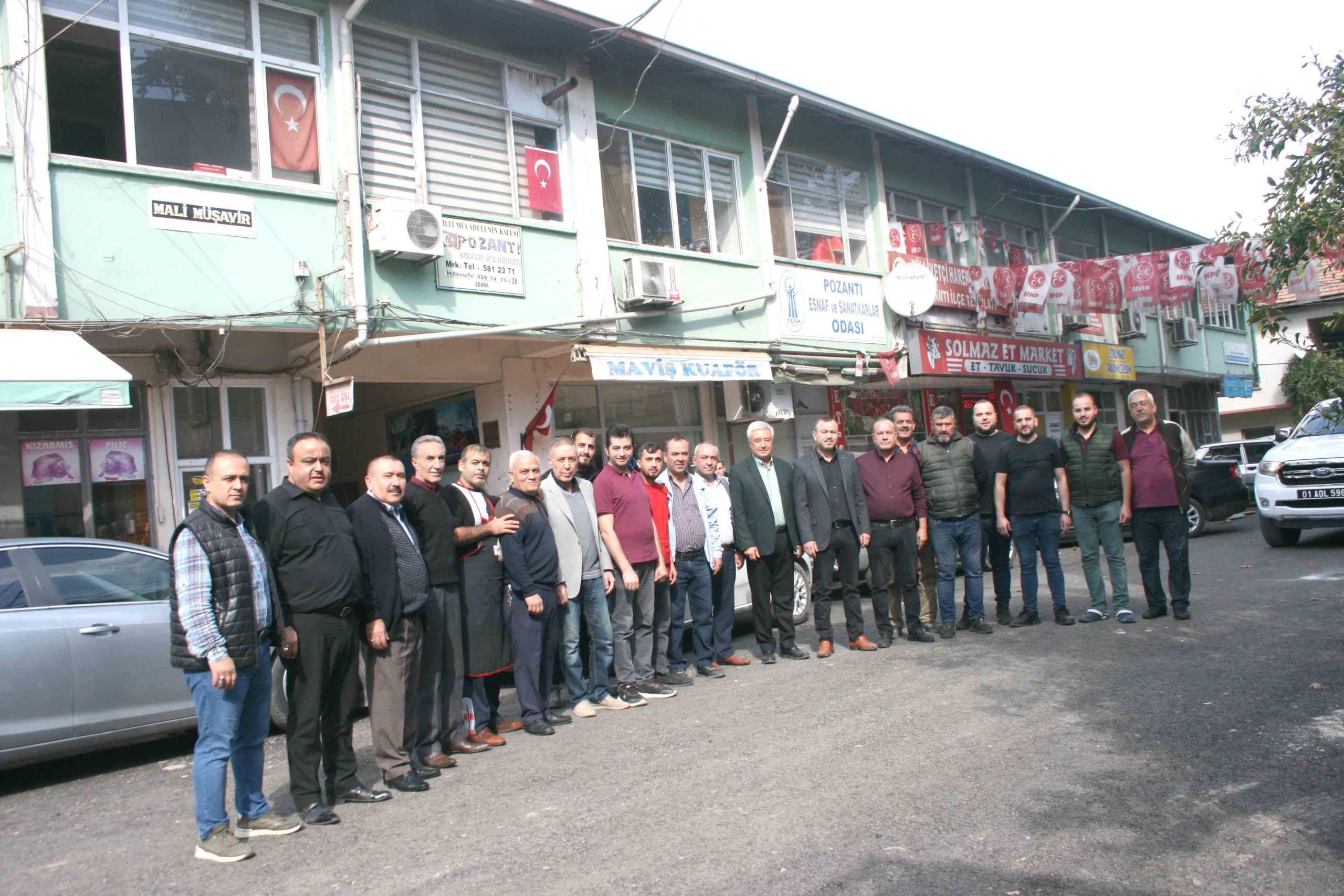 ESNAFLARDAN “KARALAR”  VE “EROĞLU”NA TEŞEKKÜR