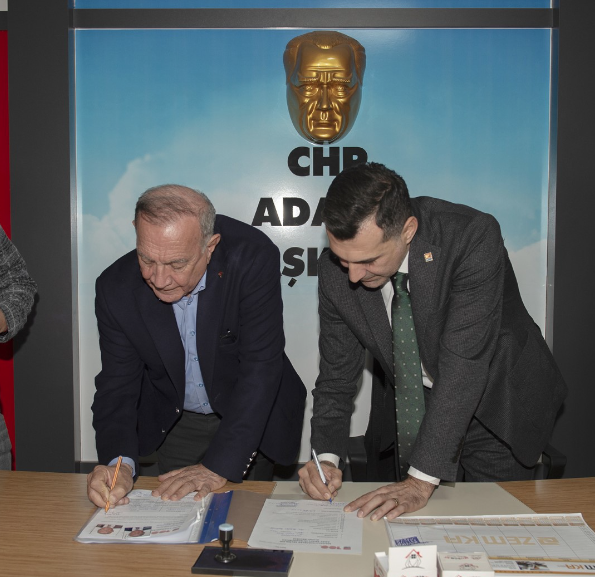 BAŞKAN AKAY ADAY ADAYLIĞI BAŞVURUSUNU YAPTI