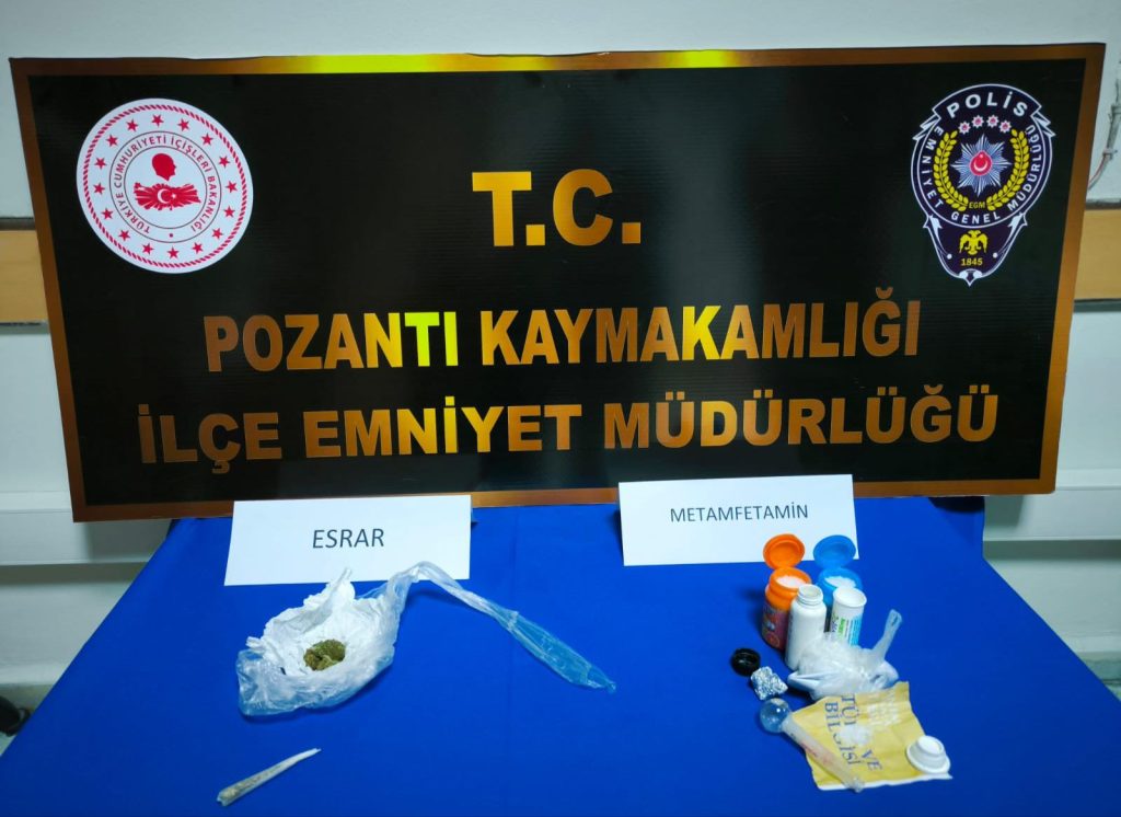 POZANTI EMNİYETİ SUÇA VE  SUÇLUYA  GEÇİT VERMİYOR
