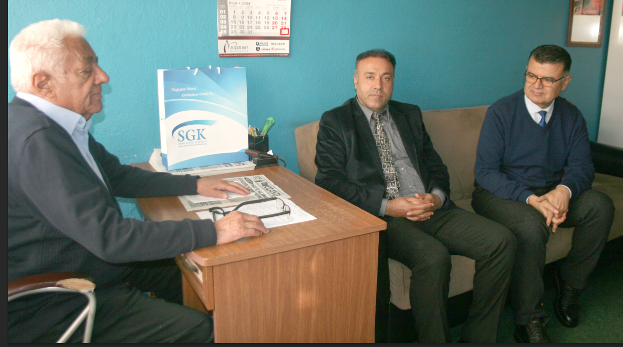 POZANTI SGK’DAN GAZETEMİZE ZİYARET