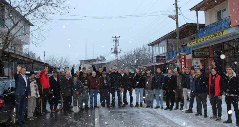 CUMHUR İTTİFAKINA “KAR ALTINDA” SICAK KARŞILAMA
