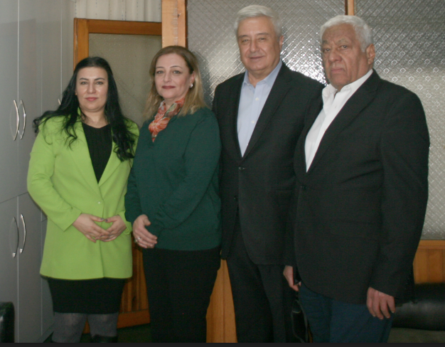 CHP’Lİ BAŞKAN ADAYI EROĞLU  ZİYARETLERİNİ SÜRDÜRÜYOR
