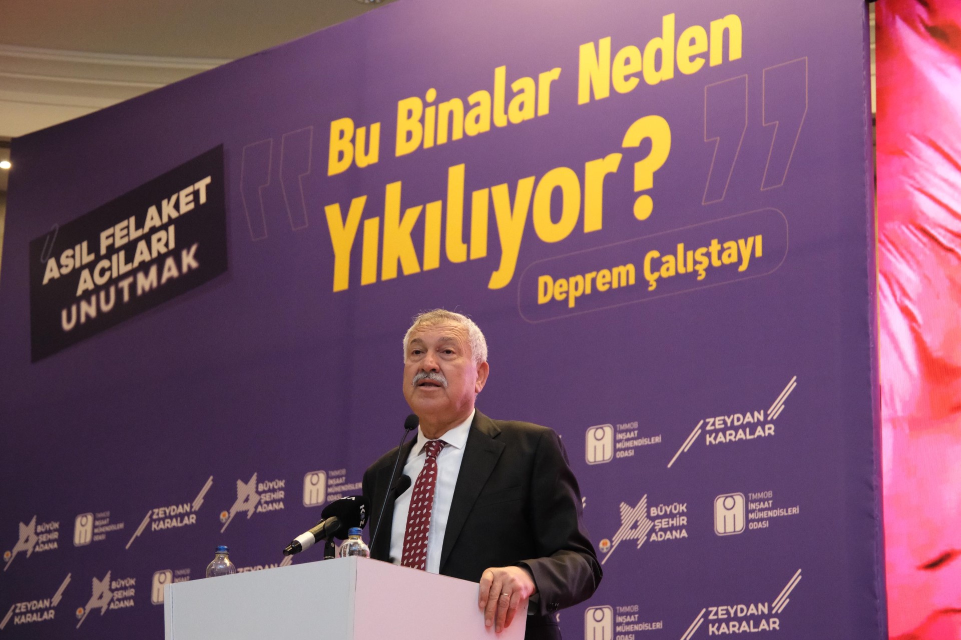 Başkan Zeydan Karalar, “Adana’yı depreme dirençli  kent haline getirmeye kararlıyız.