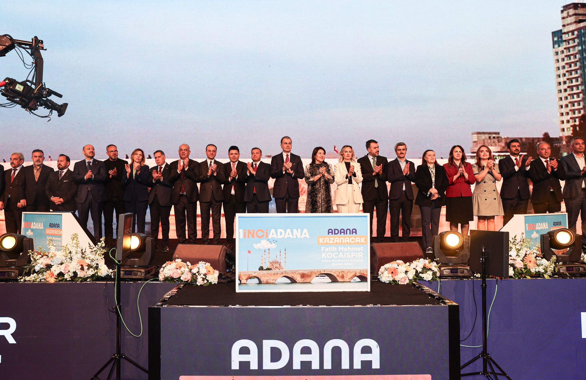 ADANA BÜYÜKŞEHİR BELEDİYE BAŞKAN ADAYI FATİH MEHMET KOCAİSPİR PROJELERİNİ AÇIKLADI