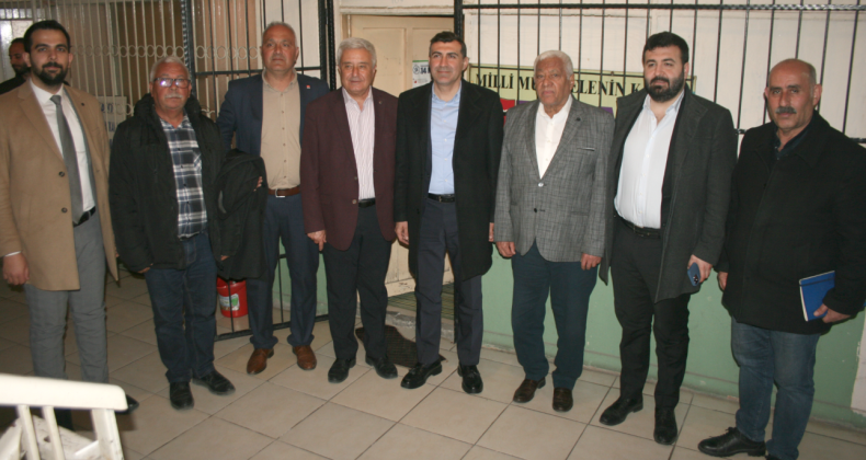 CHP İL BAŞKANINDAN ZİYARET
