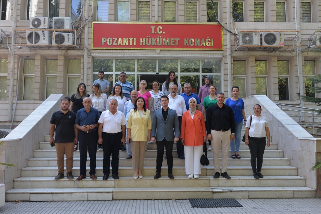 AK PARTİ ADANA  MİLLET VEKİLİ  SUNAY KARAMIK POZANTI’DA