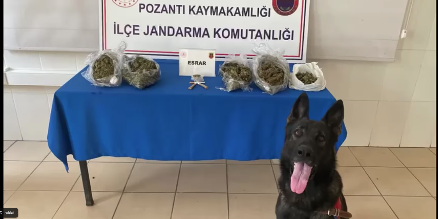 POZANTI POLİSİ VE JANDARMASI UYUŞTURUCUYA GEÇİT VERMİYOR