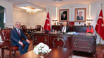BELEDİYE BAŞKANI ALİ AVAN’DAN  MAKAM ZİYARETLERİ