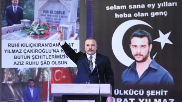 ÜLKÜCÜ ŞEHİT ÇAKIROĞLU TÖRENLERLE ANILDI