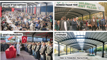 KAPALI SEMT PAZARI VE DÖRT FOTOĞRAF