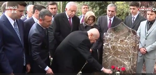 DEVLET BAHÇELİ MİLLETİ VE PARTİLİLERİ İLE BULUŞTU