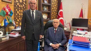 Yusuf Kanlı’dan Devlet Bahçeli’ye ziyaret…