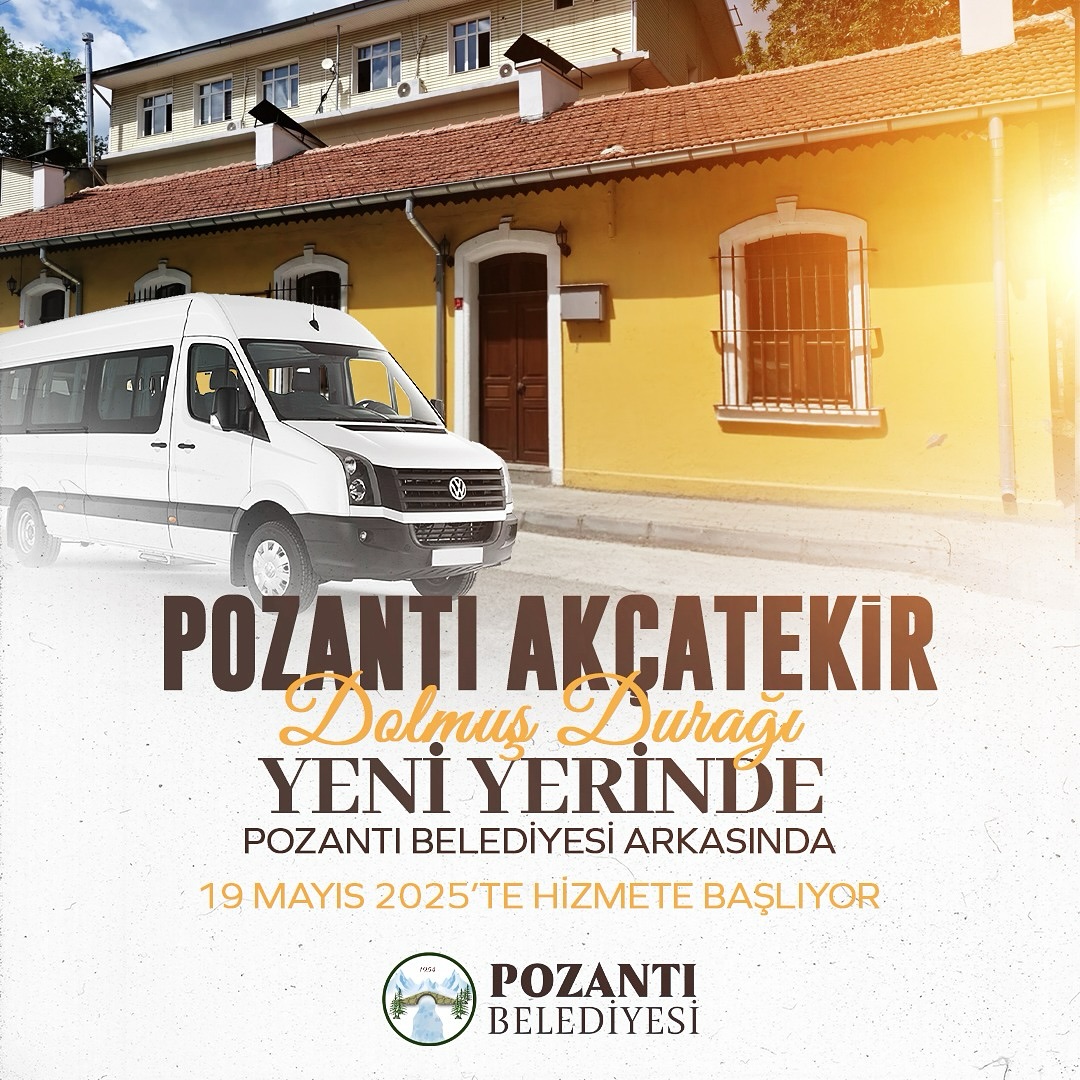 AKÇATUR DOLMUŞLARI YENİ YERİNDE HİZMETE BAŞLADI