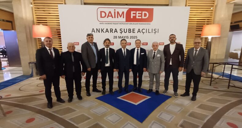 DAİMFED ANKARA ŞUBESİ AÇILDI