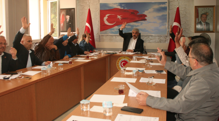  OY BİRLİĞİ KARARLI MECLİS TOPLANTISI  