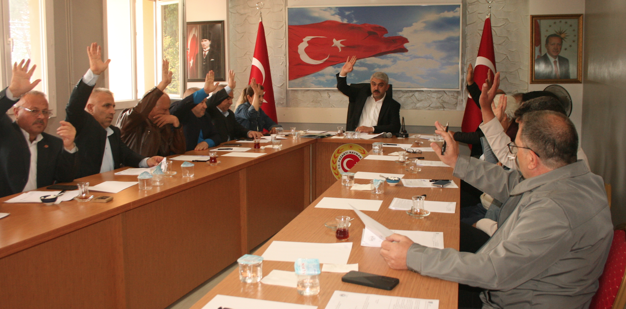  OY BİRLİĞİ KARARLI MECLİS TOPLANTISI  