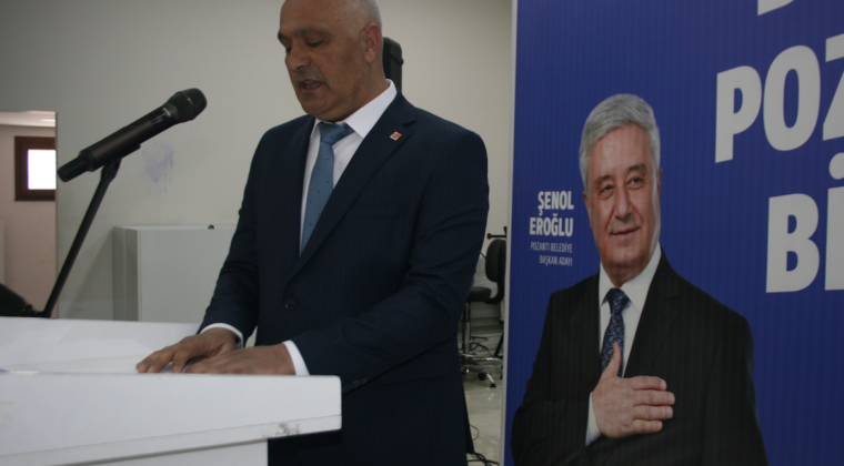 CHP İLÇE BAŞKAN FAHRİ ÇAY AÇIKLAMA HAKKINI KAYBETTİ