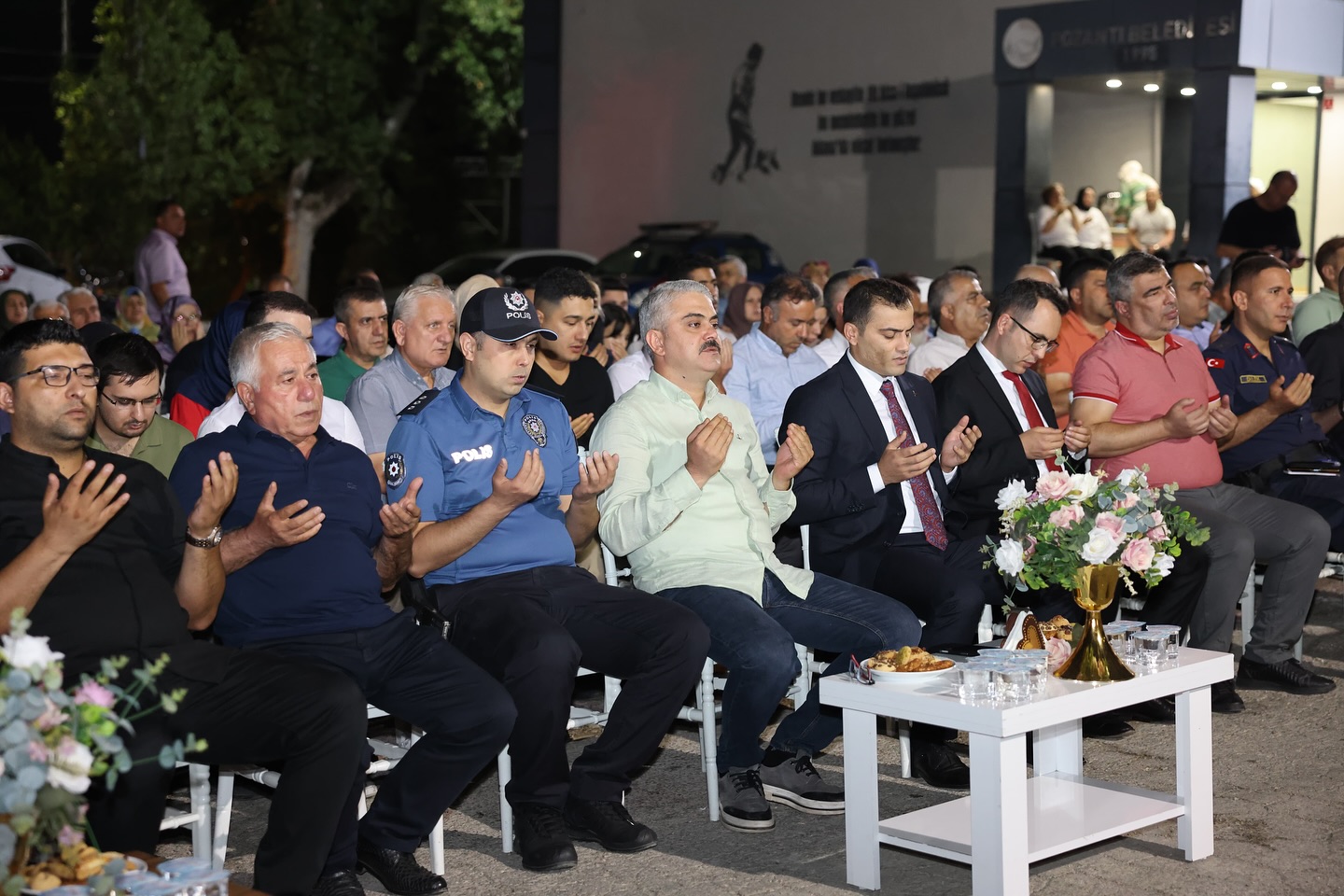15 TEMMUZ’DA POZANTI’LI DEMOKRASİ NÖBETİNDE TAM KADRO AYAKTA İDİ.