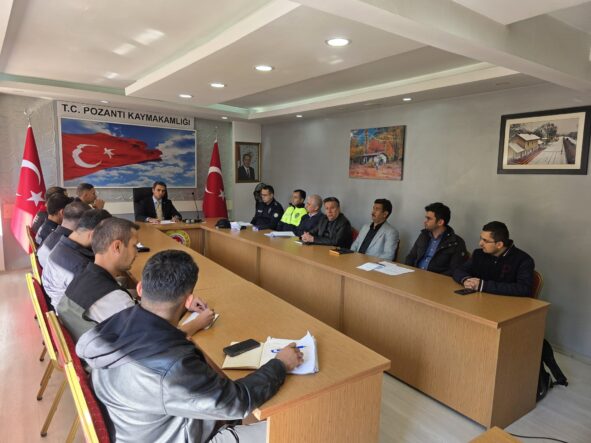 KIŞ TEDBİRLERİ  GÖRÜŞÜLDÜ