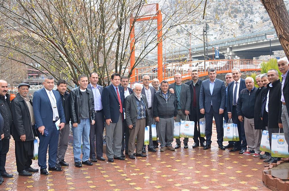SÖZLÜ’nün kurmayları POZANTILI muhtarlarla BULUŞTU