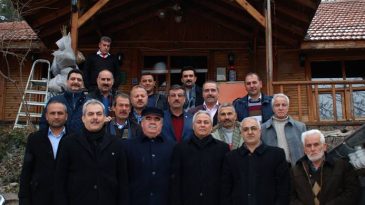 Başkan Baysal, muhtarla buluştu.