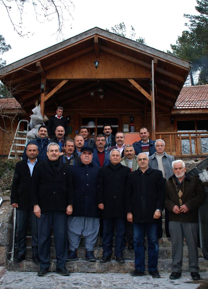 Başkan Baysal, muhtarla buluştu.