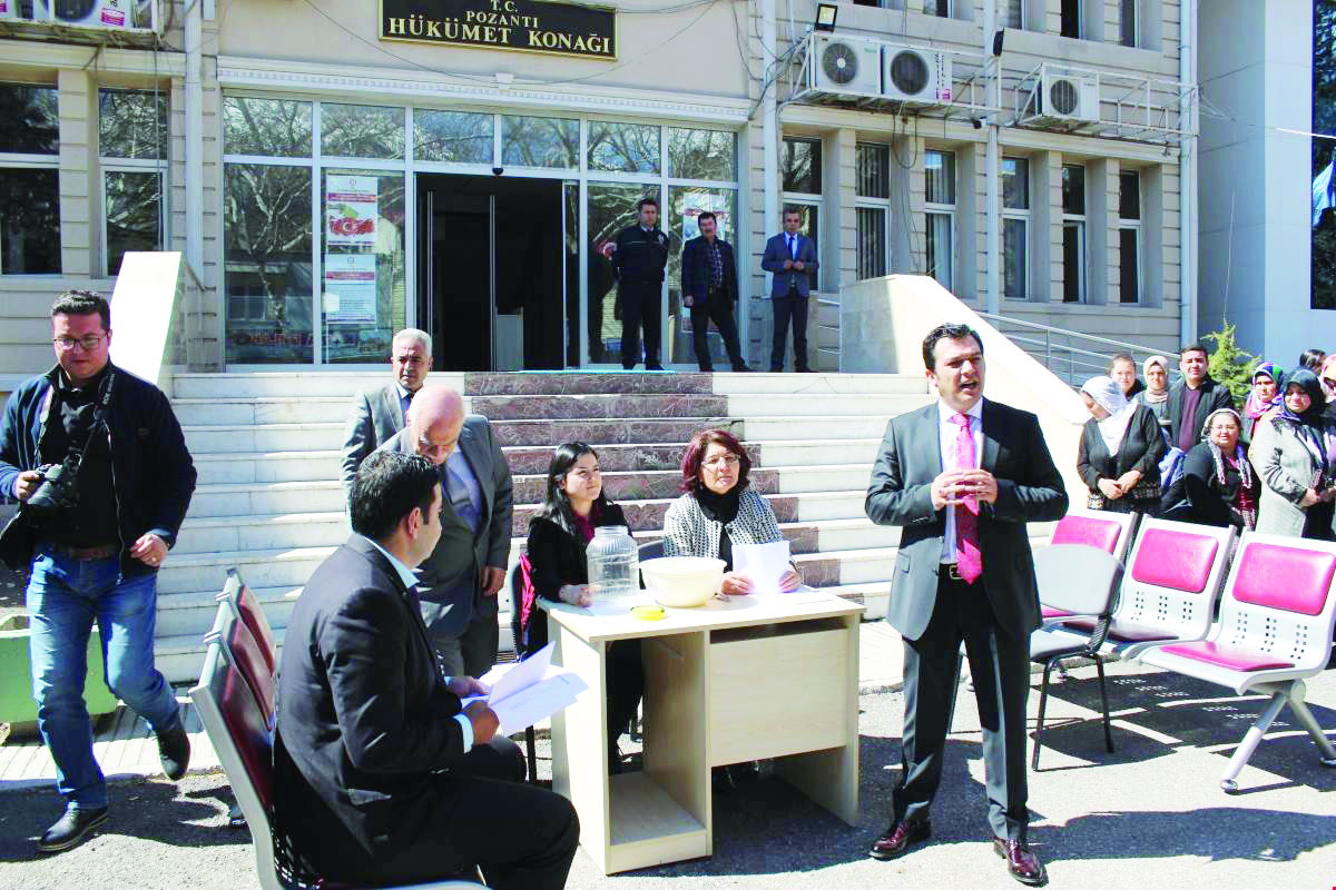 NOTER HUZURUNDA  KURA ÇEKİMİ