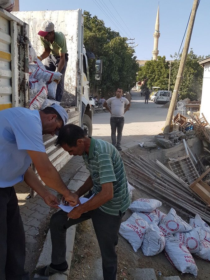KÖMÜR DAĞITIMI BAŞLADI.